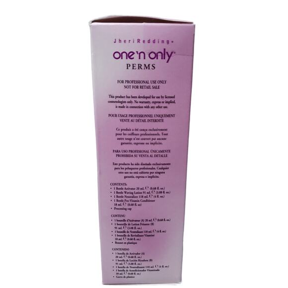 One ‘n Only Shiny Silver Perm for Gray Hair with Argan Oil Treatment New - Picture 2 of 6